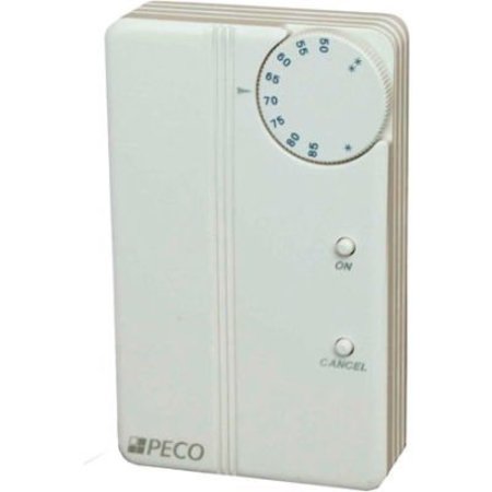 PECO PECO Trane Compatible Zone Sensor SP155-027 With Temp Adjust, On-Cancel-Comm Jack 69311